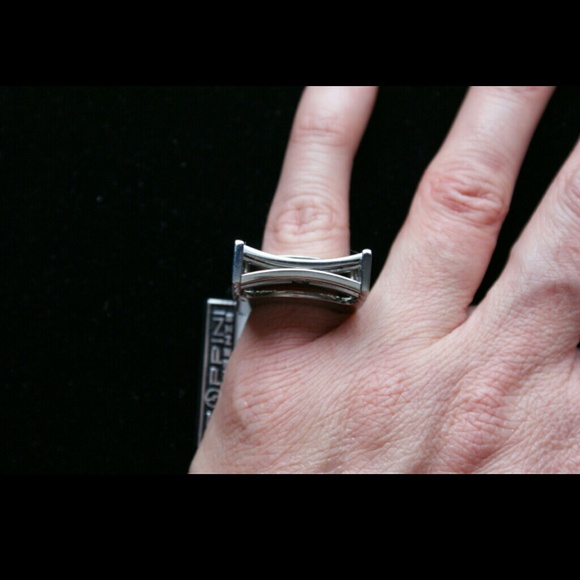 Stainless Steel Ring by Zoppini - Size 5 - Picture 2 of 4