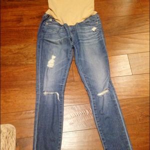 AG Designer Pregnancy Skinny Jeans