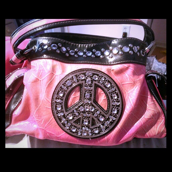 Pink peace purse:) see other post also!!