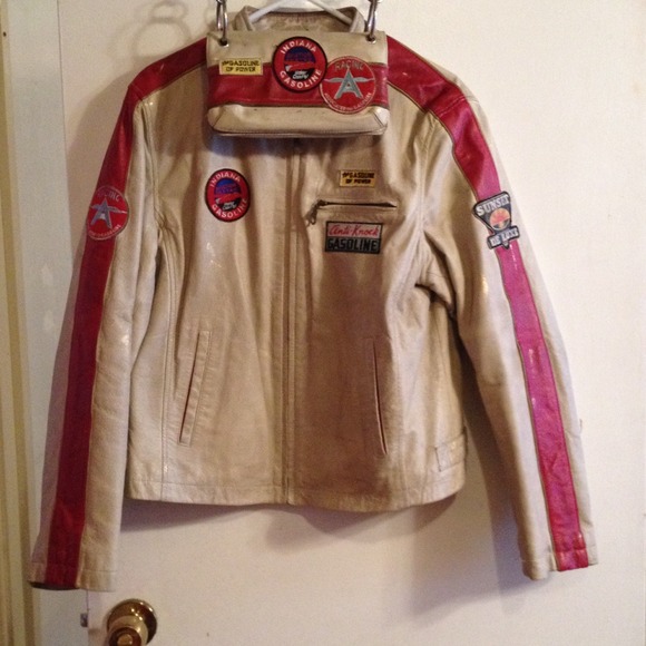 Leather Motor cycle jacket