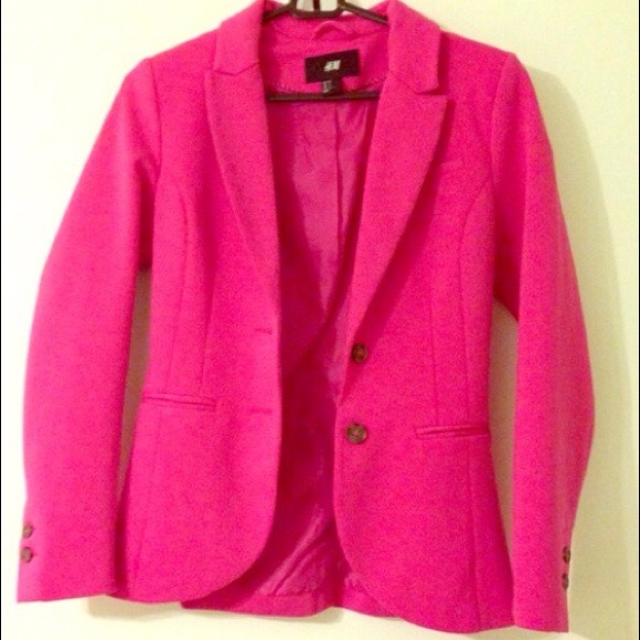 H&M Jackets & Blazers - Bright pink blazer