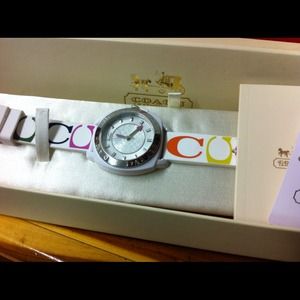 New in Box Coach Authentic Boyfriend Women's Watch