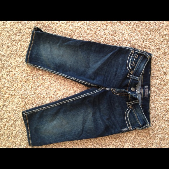 Silver "McKenzie" Capris