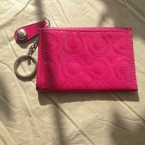 Coach card holder