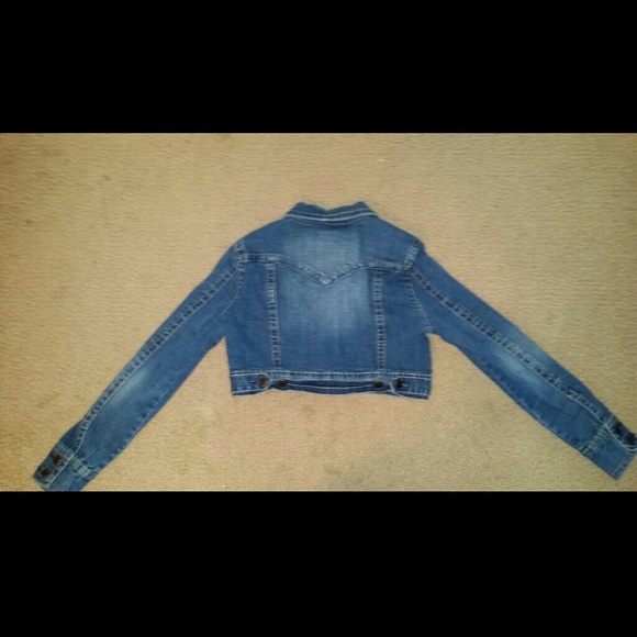 Hydraulic Cropped Jean Jacket - Picture 2 of 4
