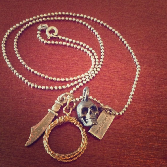 Marc Jacobs Pirate-themed necklace