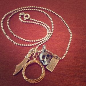 Marc Jacobs Pirate-themed necklace