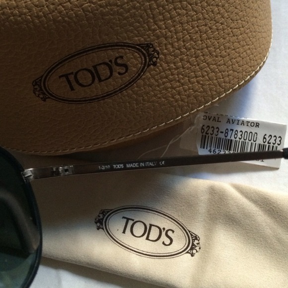Authentic Tod\'s aviator sunglasses.