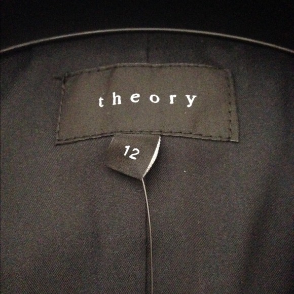 Theory NWT dark navy/black blazer - Picture 3 of 3