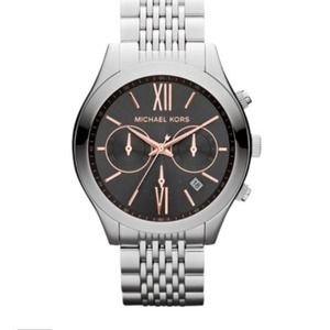 Brand new! Michael kor midsize chronograph watch!