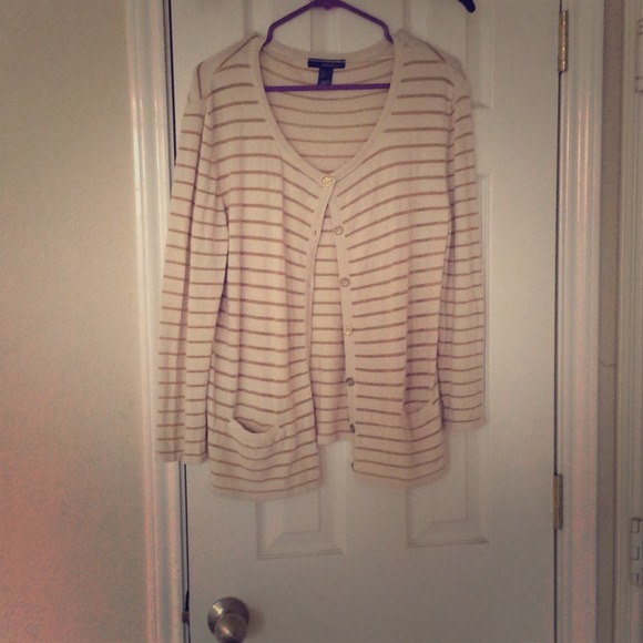 Manga brand cream and gold cardigan - Picture 1 of 1