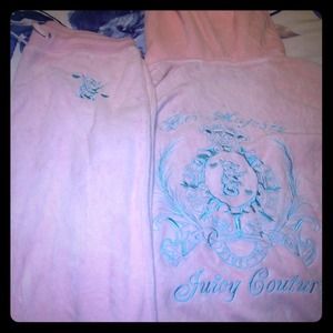 Authentic Juicy Couture velour track suit!