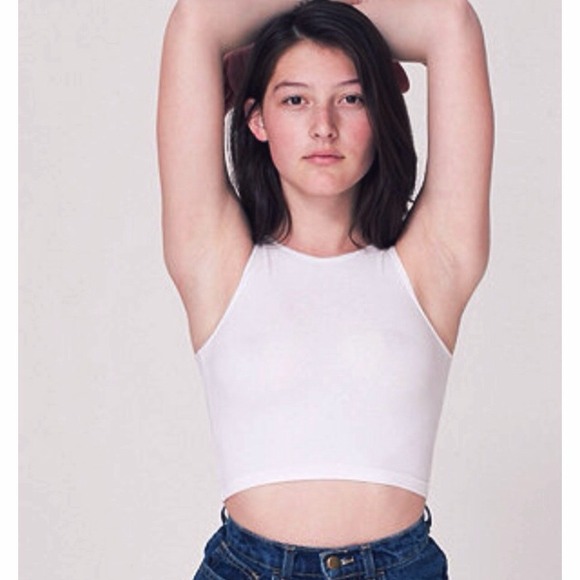 🚫SOLD🚫American Apparel Sleeveless Crop Top 🌙