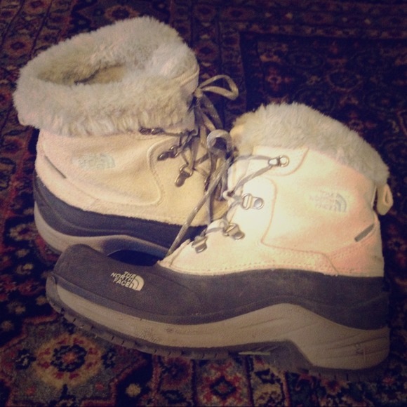 💯 authentic NORTH FACE winter waterproof boots 6