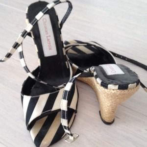Christian Lacroix sandals SUMMER SALE was 70$
