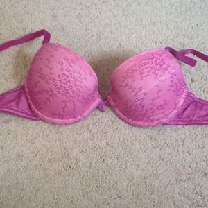 A beautiful pink bra
