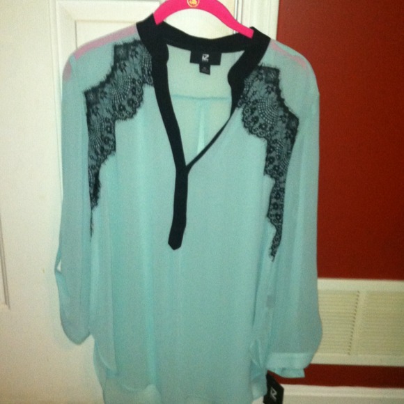 Very pretty see through dress shirt