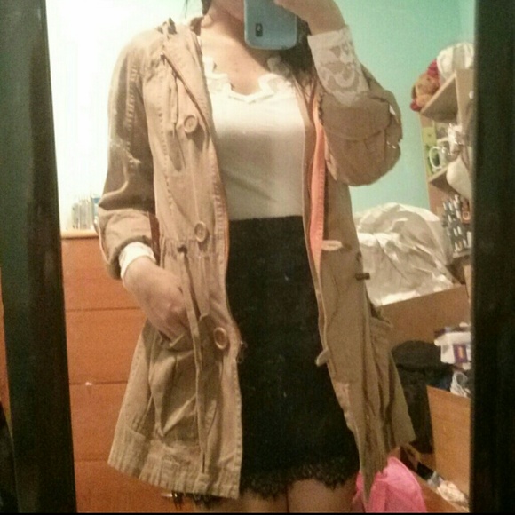 ❎❎SOLD❎❎ Mossimo Tan Anorak Military Jacket