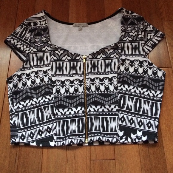 Aztec Crop Top