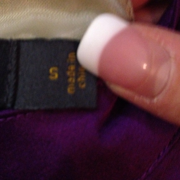 ☆☆TRADED☆☆Silk color block dress - Picture 2 of 2