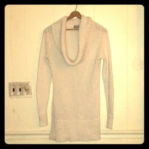 Cream mohair sweater