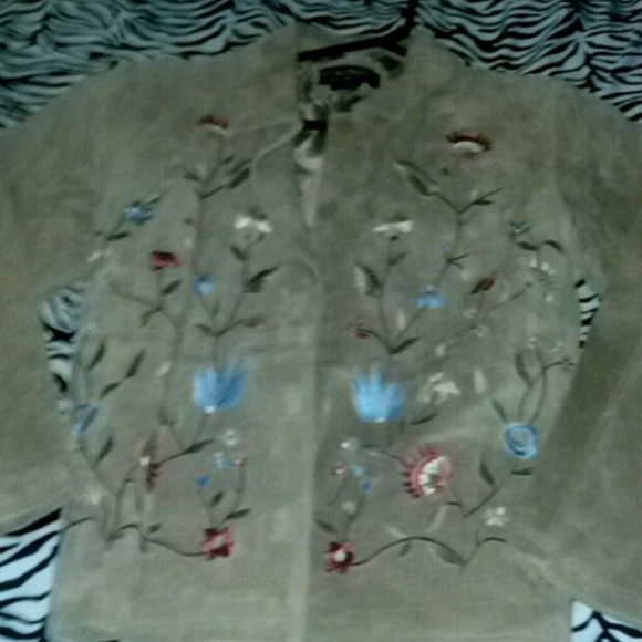 Dialogue 100% Leather Coat