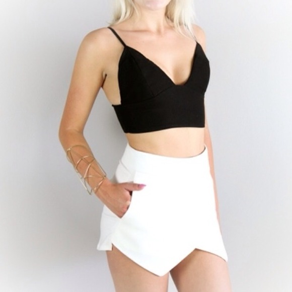 Crop Top & Flowered Shirt BUNDLE