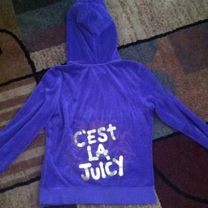 Juicy Couture zip up hoodie