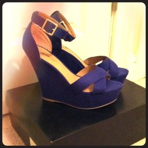 Navy Blue Heels