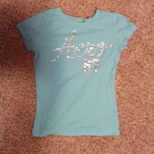 Light blue aeropostal shirt