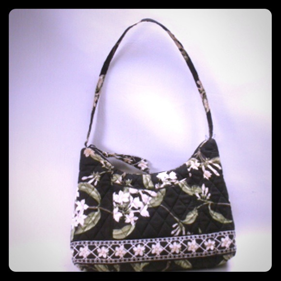Sold🚩🚩🚩🚩Black Dogwood Vera Bradley Handbag