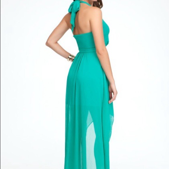 Bebe green sexy dress - Picture 3 of 4