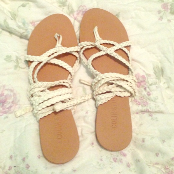 Colin Stuart wrap around sandals