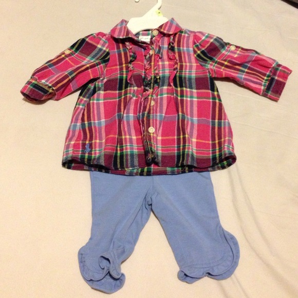 Baby Girl Ralph Lauren 2pc