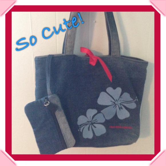 Ralph Lauren denim tote