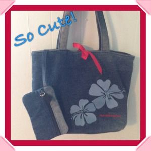 Ralph Lauren denim tote