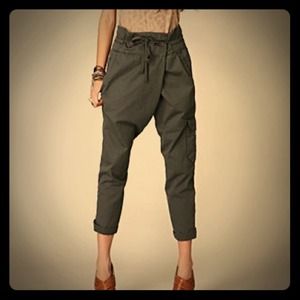 @Mariamore Free People wrap crop pant