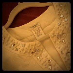 Kate spade jeweled blouse