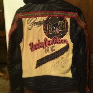 Limited addition Harley leather jacket.