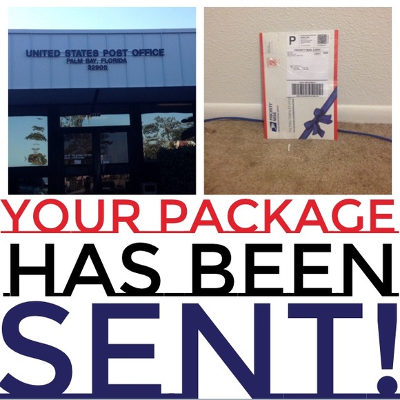YOUR PACKAGE HAS BEEN SENT!💙📫📦🚐