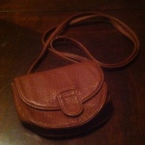 Little leather Brown handbag !