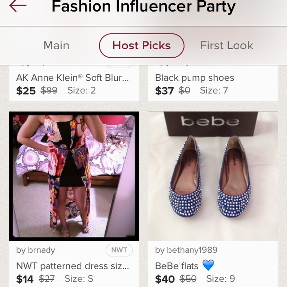 BUNDLED! HP 9/27🎉NWT patterned dress size small - Picture 4 of 4