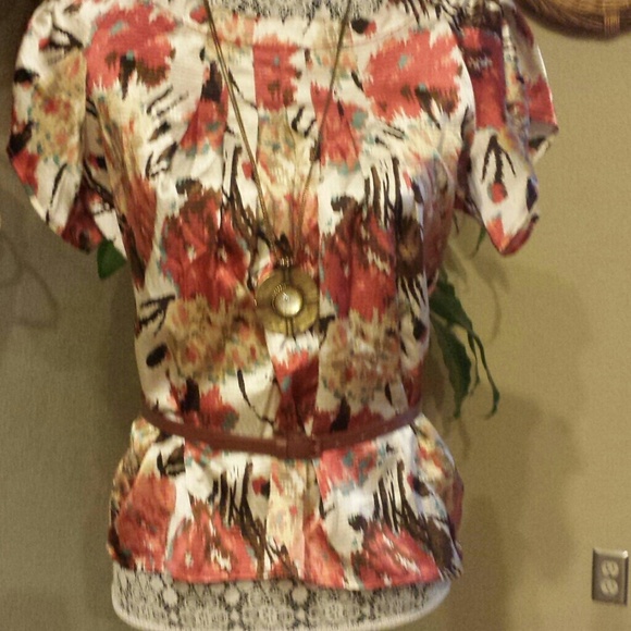 Perfectly wonderful condition satin top. Top only