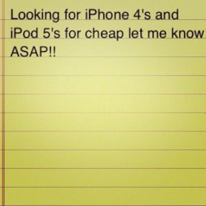 Anyone sellin these items/do ya know anyone tht is