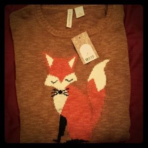 Knit Fox sweater