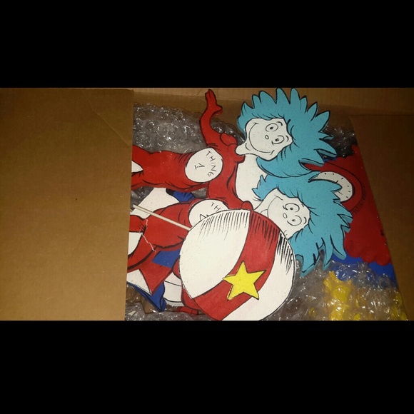 Dr suess foam party decors