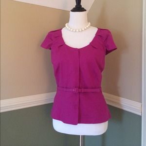 Cute radiant orchid top