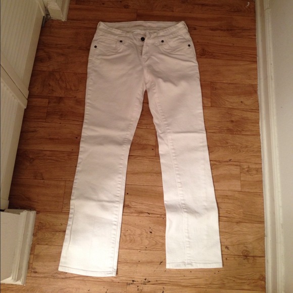 Delia's Morgan white jean 5/6 regular length