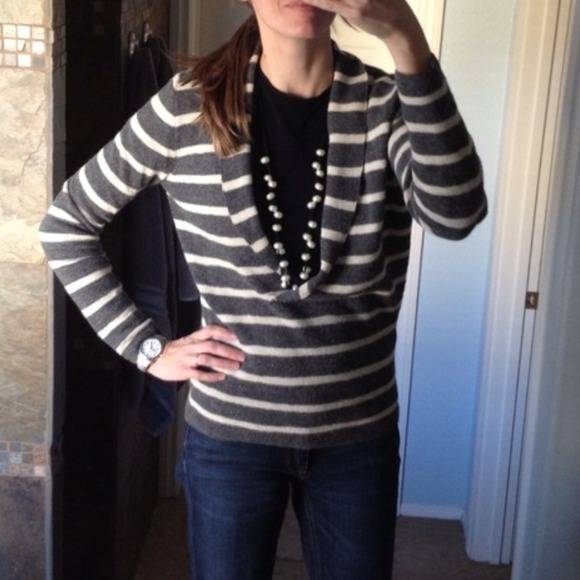 J. Crew Sweater & Loft Dress