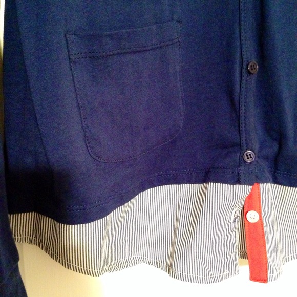 ✂️NWT GAP CARDIGAN w/ layered look! 😍 - Picture 2 of 4